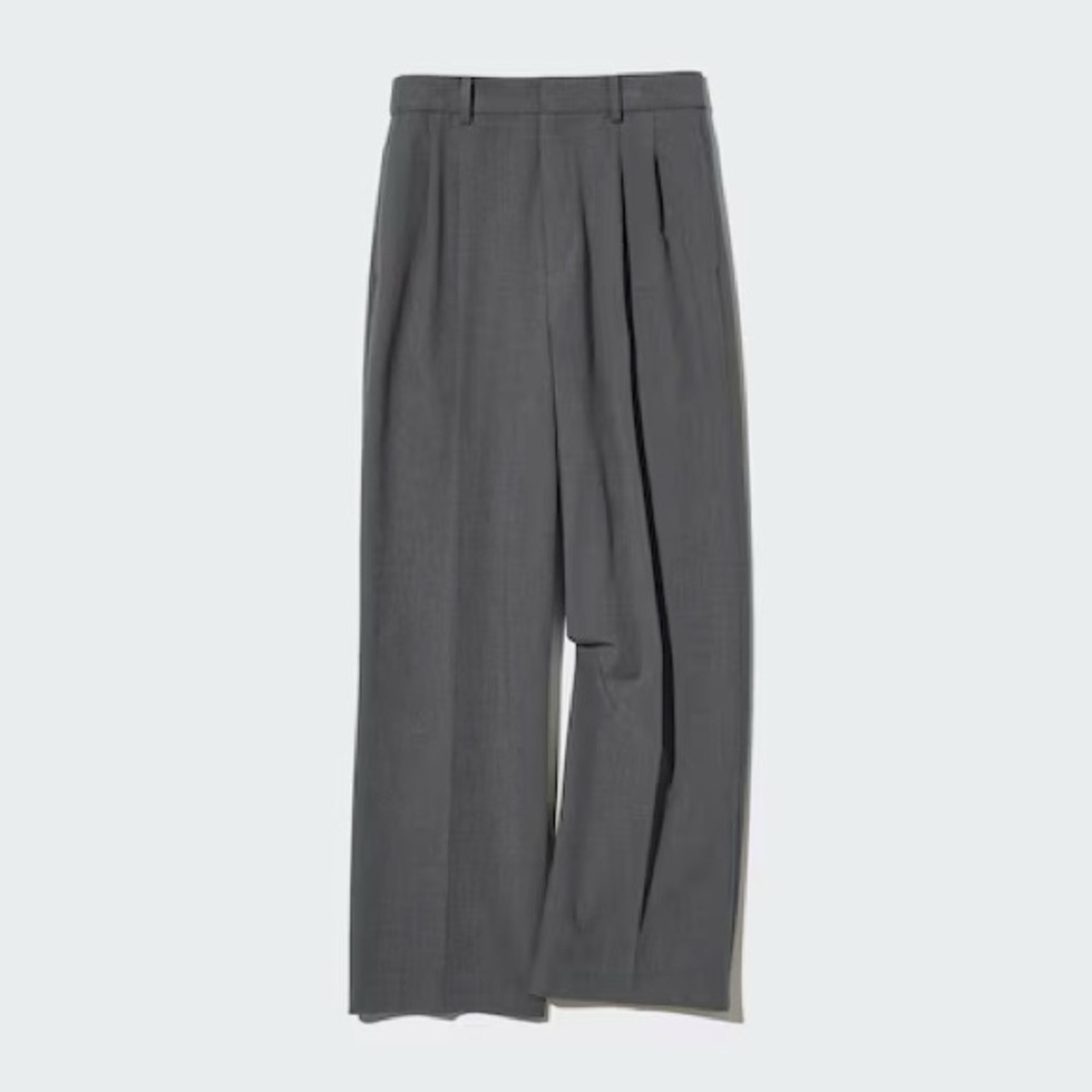 UNIQLO Pleated Wide Pants